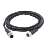 Rigoal PUR / PVC Molded M8 To M12 Cable 26AWG-22AWG Waterproof IP68