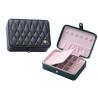 Buy cheap Jewelry Box For Women Layer Travel Jewelry Organizer For Necklace Earring Rings PU Leather Jewelry Holder Case from wholesalers