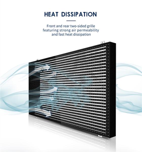 3D Stage Glass LED Mesh Screen 500x1000 Curtain Outdoor Window Display