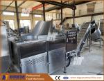 Food Grade 304 Peanut Frying Machine Green Peas Frying Machine Production Line