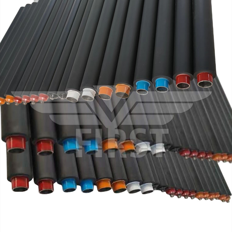 Red Distributor For SM74 Rubber Roller Ink Ductor Customized Rubber Roller Heidelberg