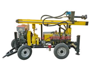 Wholesale 4 Wheels Dth Drilling Equipment Rock Drilling Machine For 110m Water Well from china suppliers