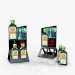 Countertop Metal Display Rack Beverage Can Holder Beverage Dispenser For
