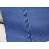 Buy cheap Dark Blue PU Faux Leather Fabric , Polyurethane Synthetic Leather No Fading from wholesalers