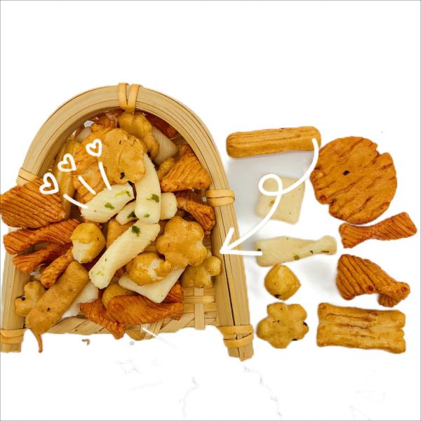 Buy cheap Brown Fried Rice Crackers Irresistibly Delicious Snack for Health Conscious Consumers! from wholesalers