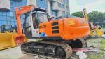Good condition 19400KG Orange Second-hand Hitachi Excavator Zx200 with ISUZU AA