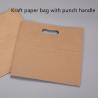 Buy cheap 80gsm 100gsm 120gsm Kraft Paper Bag With Die Cut Handle from wholesalers