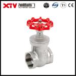 Stainless Steel NPT/BSPT/BSPP Non Rising Thread Water Gate Valve 0.300kg Gross