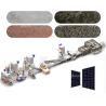 Buy cheap 300-1000 Kg/h Capacity High Recovery Solar Panel Recycling Plant for Photovoltaic Cells from wholesalers