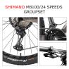 Buy cheap Adult SHIMANO DEORE Mountain Bike , 29 Inch Carbon Fiber Mountain Bike 2x12s from wholesalers