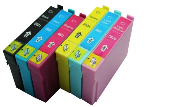 Buy cheap 100% Brand New for epson T0821 Ink Cartridge For Epson Photo T50 R290 R390 RX590 RX610 RX690 TX650 TX800FW from wholesalers