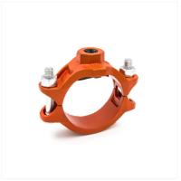 Buy cheap DN100 grooved Threaded Fittings , Stainless Steel Grooved Pipe Coupling product