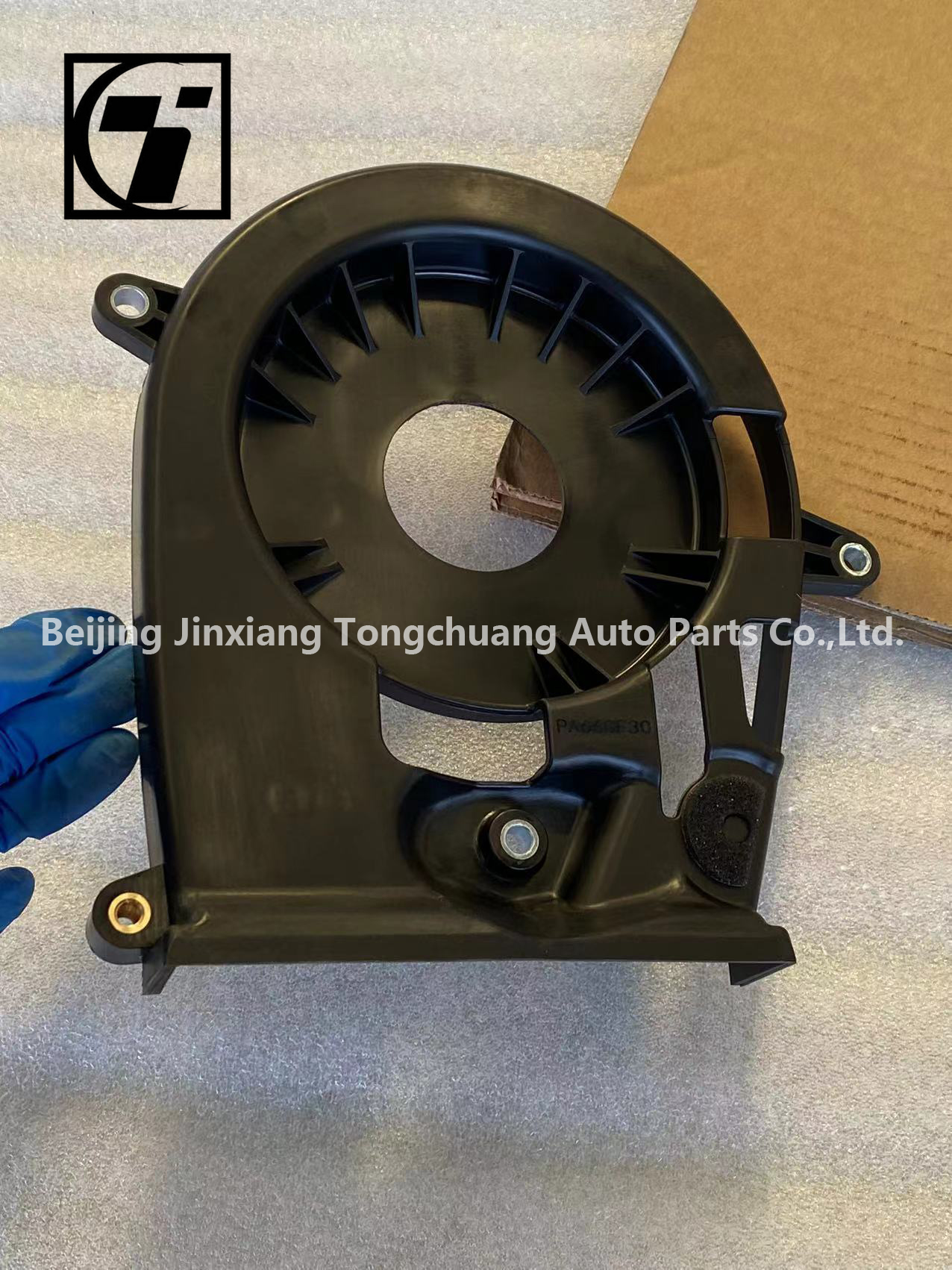 Condition Foton AUCAN 2.5 Engine 4F25TC Timing Cover Rear Cover PM40004502 2016-0.2kg