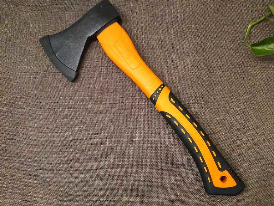 Carbon Steel Double Colors Plastic Handle Hand Working Axe (XL-0139) in Hand Tools