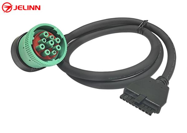 PT30 ELD Device Cable 9 Pin J1939 Cable for Electronic Logging Device Heavy Duty