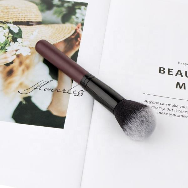 Buy cheap Soft Face Makeup Brush Wood Handle Powder Foundation Brush from wholesalers
