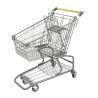 Buy cheap American Style Gray Classic Light Supermarket Metal Shopping Cart Wholesale Customizable from wholesalers
