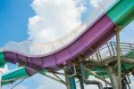 Super Boomerang Water Slide Fiberglass Commercial Water Slide Theme Water Park