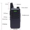 Buy cheap Gmrs Handheld 2 Way Radio 6KM Portable Walkie Talkie from wholesalers
