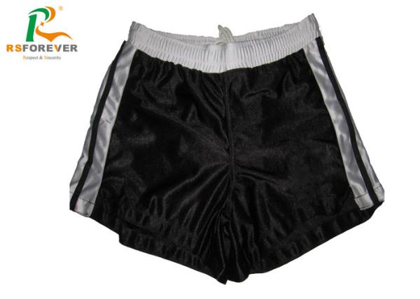 Buy cheap Plain Black Nylon Womens Board Shorts For Running / Surfing Sports Customized from wholesalers