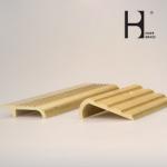 Customized Drawing Curved brass Tile Edging Copper Anti-slip Stair Nosings Size