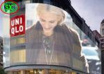 P3.91-7.82 Transparent LED Display Screen Indoor Advertising 3~5 Years Warranty