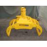 Buy cheap Rotating Wood Hydraulic Log Grapple , Excavator Timber Grab For Cat306 Sh60 from wholesalers