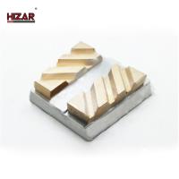 Buy cheap Concrete No120 Grit 140x30mm Diamond Grinding Blocks Frankfurt Abrasive product