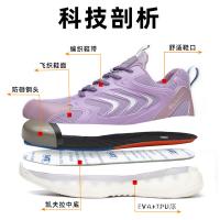 Buy cheap Unisex Flying Knit Work Shoes Breathable Comfortable Safety Shoes Construction product