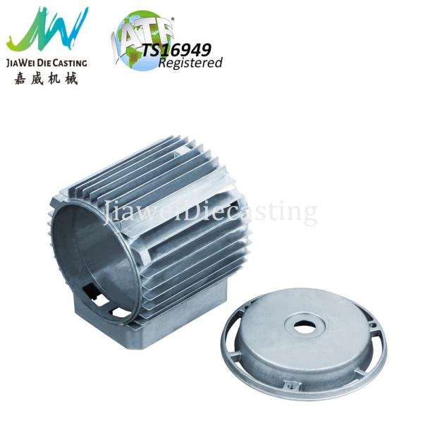 Buy cheap Shot Blasting Electric Motor Housing / Motor Shell Aluminium Alloy A380 Material Made from wholesalers