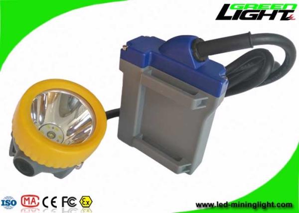 Buy cheap Underground Safety LED Mining Light 6.6Ah Rechargeable Battery 15000lux Headlamp from wholesalers