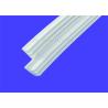 Buy cheap White Silicone Rubber Edge Trim , High Temperature Rubber Strips Press Resistant from wholesalers
