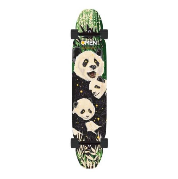 Buy cheap Omen Boards Panda Dancer Longboard Complete Skateboard - 9.5" x 48" from wholesalers