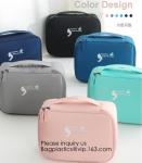 Personalized Portable Bridesmaid Gift Canvas Cosmetic Bag,Washed Canvas Toiletry