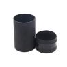 Buy cheap Hot Sale Gift Packaging Box 30ml 50ml 100ml Black Leather Paper Tube for Refined Oil Perfume Bottle with Metal Lid from wholesalers