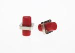 FC/ APC Single Mode OS2 Fiber Optic Adapter Low Insertion Loss For Telecommunica