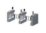 Biometric 600mm Lane 0.2s SS304 Pedestrian Swing Gate