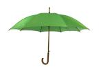 23 Inch Dia 102cm Pongee Fabric Wooden Handle Umbrella