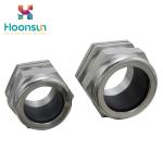 IP68 Cable Connector Stainless Steel Cable Gland , CE Metal Cable Gland