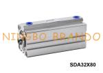 Buy cheap Airtac Type SDA32X80 Pneumatic Compact Air Cylinder 32mm Bore 80mm Stroke from wholesalers
