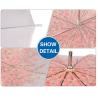 Buy cheap Outdoor Compact Transparent Rain Umbrella Plastic Colored Hook Handle from wholesalers
