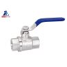 Buy cheap HPB57 Steel Brass Ball Valve ISO 228 Chrome Plated Ball Valve 4 Inch from wholesalers