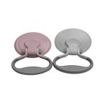 Pink / White Pet Hair Trimmer Comb , Pet Pin Brush Weight 100g For Long Hair