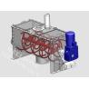 Buy cheap CH Series Horizontal Ribbon Mixer , Wet Powder Ribbon Mixer Machine from wholesalers