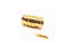 50Ohm Straight Solder SMP RF Connector Female Micro Coaxial Connector