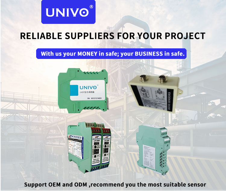 UME1000Y LVDT RVDT Half Bridge Sensor For Industrial Temperature Range 32-160℉ 0-70C