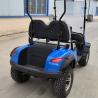 Buy cheap Blue Two-Seater Off-Road Mini Electric Golf Cart With Front Suspension Disc Brake from wholesalers