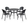 Buy cheap Round Dining Table and L 52 x W45 x H83cm Chair Size Set for Outdoor Living by AJUNION from wholesalers