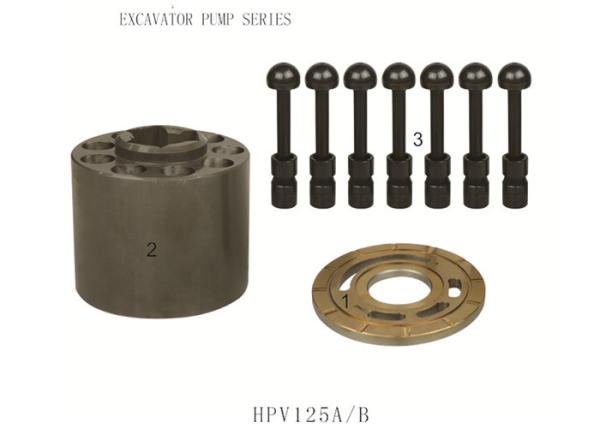 Hitachi HPV125A/B Excavator Spare Parts Hydraulic Pump Spares With 6 Months