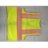 Buy cheap 120G Fluorescent Security Safety Vest High Visibility Vest With Logo from wholesalers